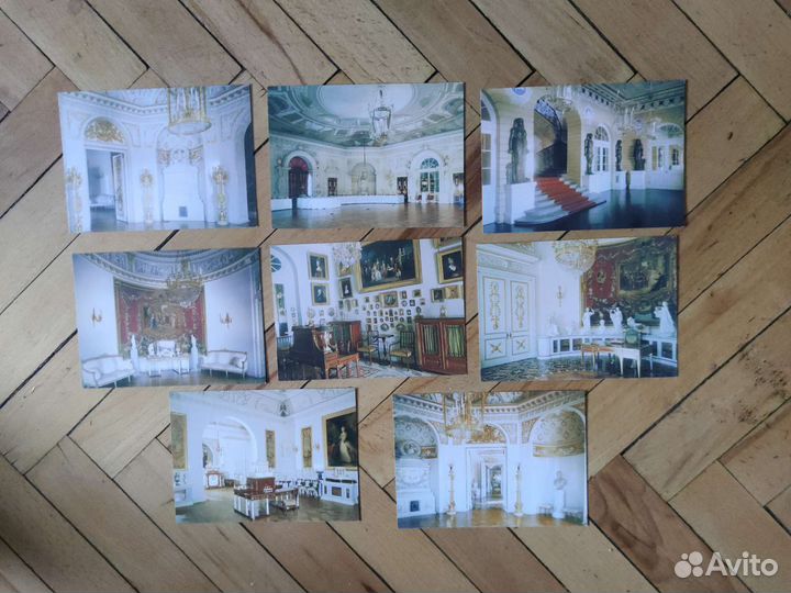 Почтовые карточки СССР. Набор открыток- Павловск