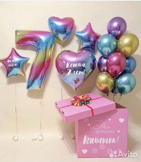 Гелиевые воздушные латексные шары