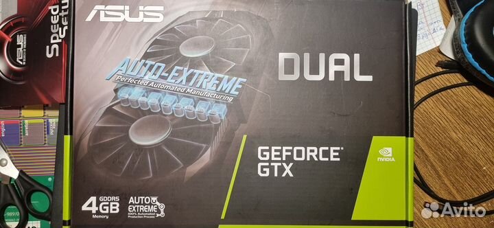 Видеокарта asus gtx 1650 4Gb