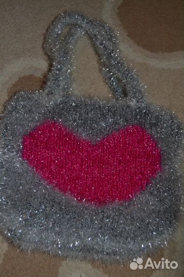 Сумка блестящая