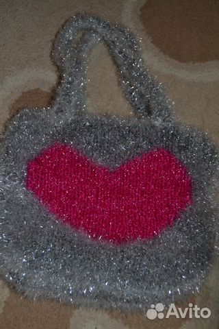 Сумка блестящая