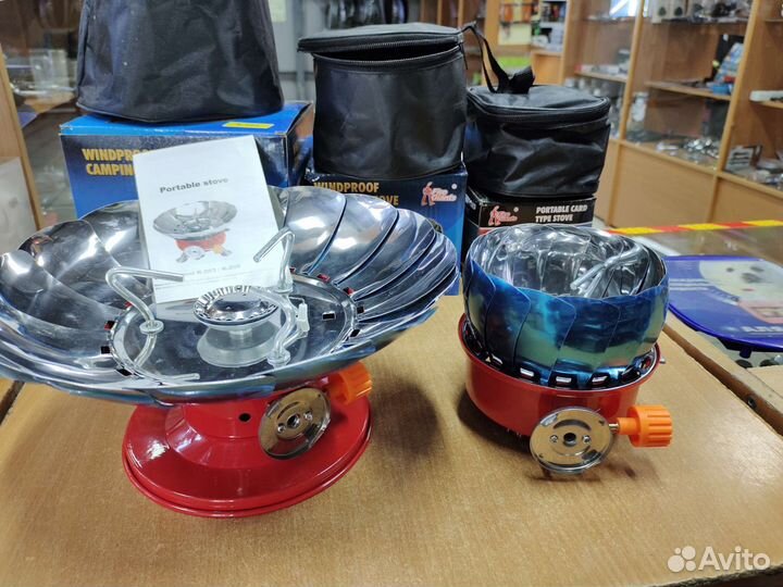 Плитка газовая портативная малая