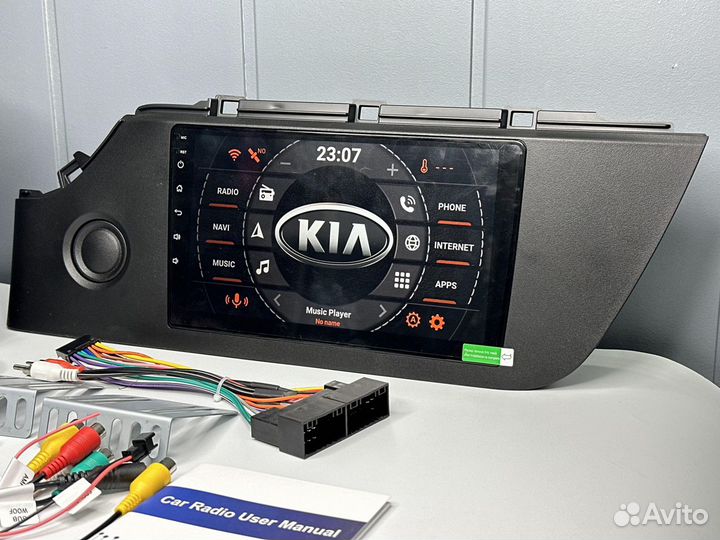 Магнитола Android Kia Rio 4 CarPlay