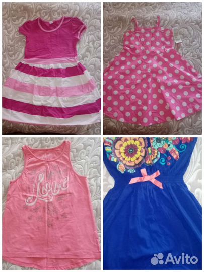 Вещи на девочку 128-134