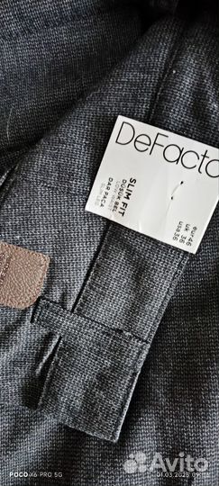 Мужские брюки карго 52 размер