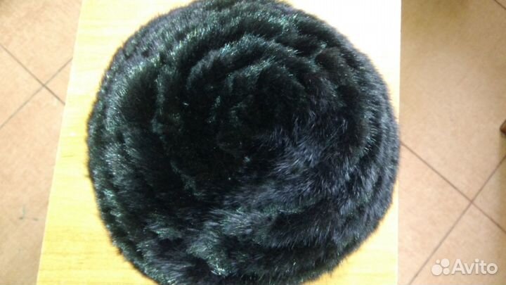 Новый норковый берет