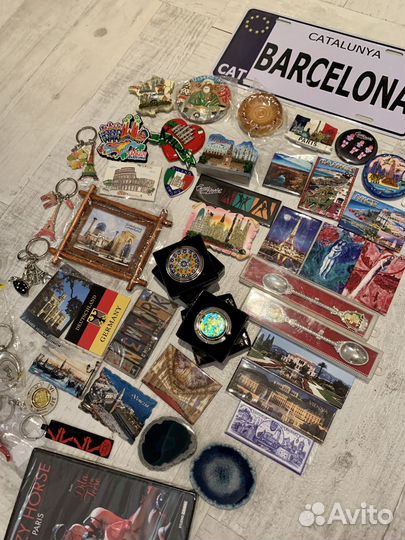 Магниты сувенирные брелоки