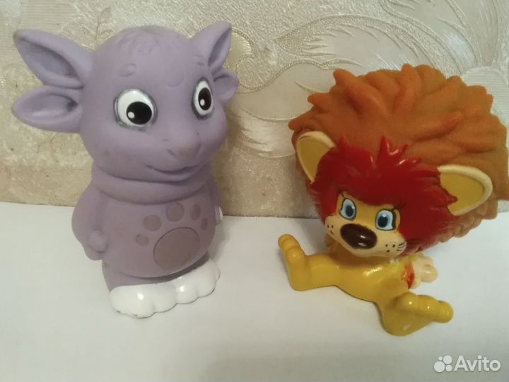 Резиновые игрушки из мультиков