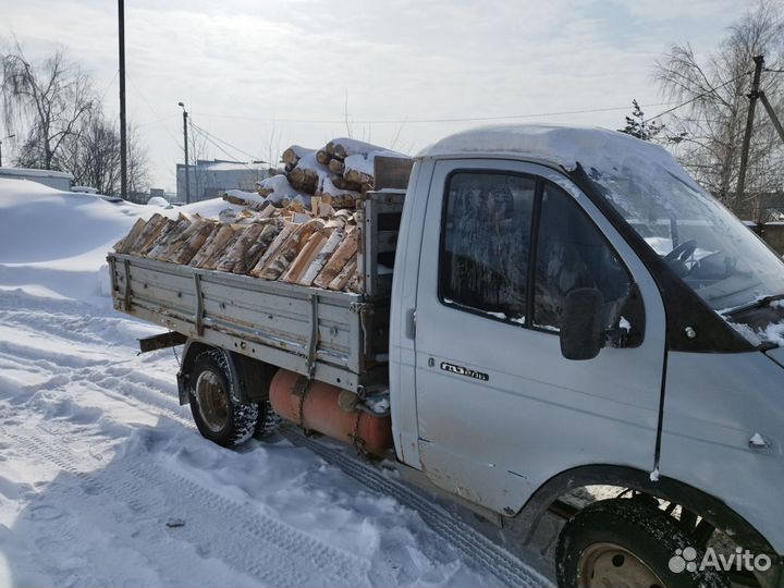 Дрова колотые берёза и дуб
