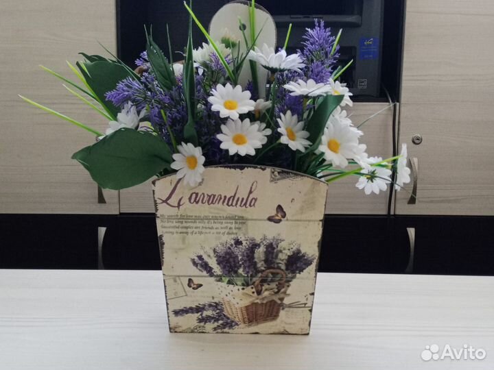 Цветочная композиция в стиле прованс
