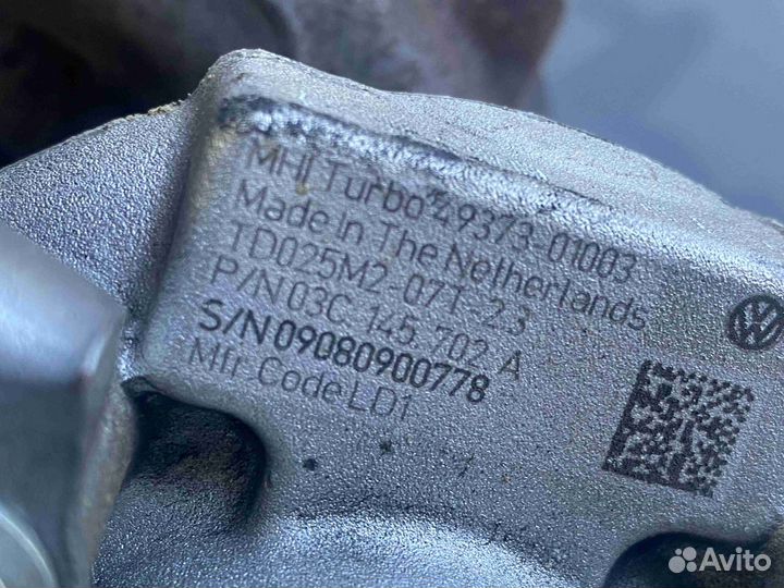 Турбокомпрессор (турбина) Volkswagen Passat B7 (20