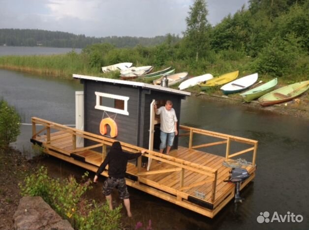 Модульн Финская баня не бочка Sauna Vähän