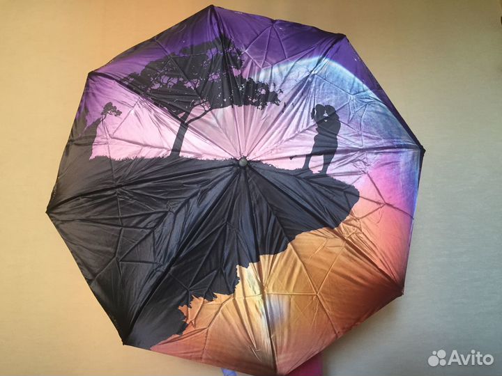 Зонт наоборот умный антизонт