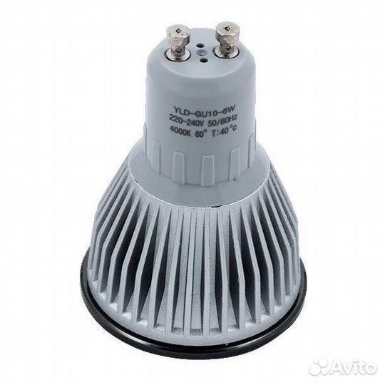 Лампочка светодиодная DesignLed GU10 6W 4000K про