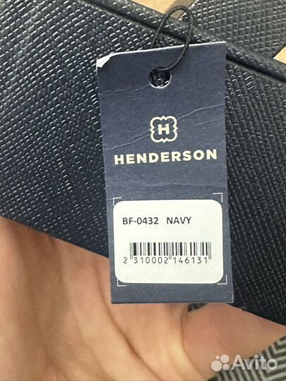 Новые запонки henderson