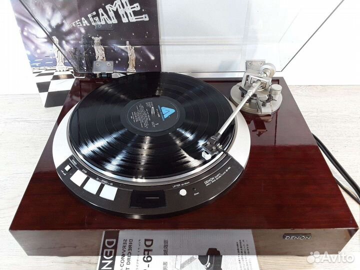 Проигрыватель винила Denon DP-60L. Made in Japan