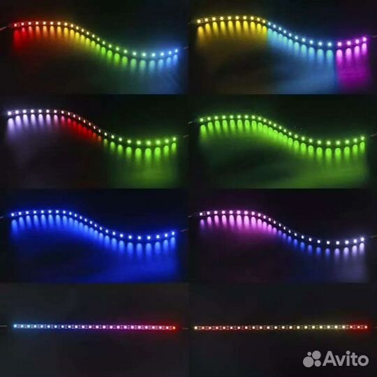 Светодиодная лента rgb с возможностью регулировки