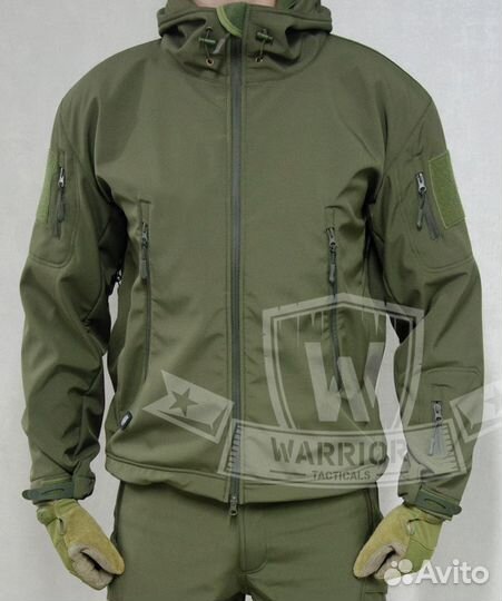 Тактическая куртка softshell демисезонная