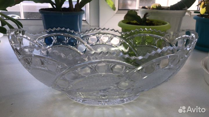 Ваза хрустальная СССР