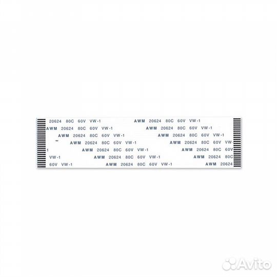 Шлейф 24pin, шаг 1мм, 10 см