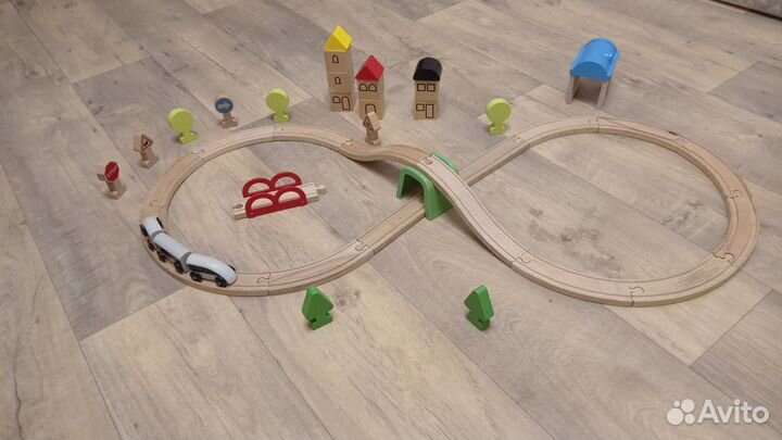 Деревянная железная дорога IKEA