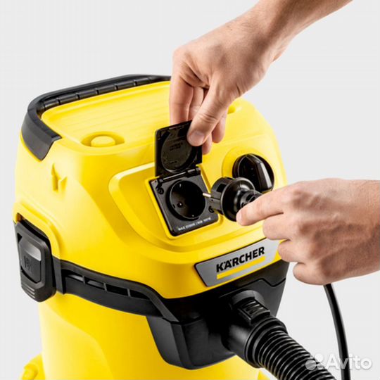 Строительный пылесос karcher wd 3