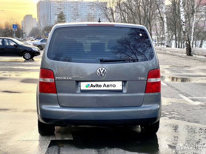 Volkswagen Touran 1.9 МТ, 2004, 215 000 км