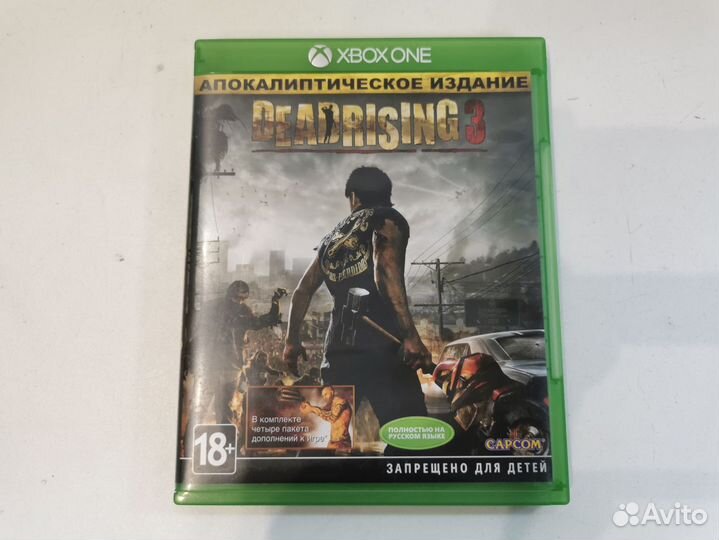 Игровые диски. Xbox One Deadrising 3