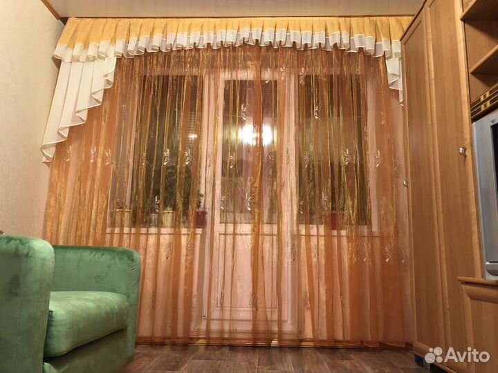 Тюль с ламбрекеном