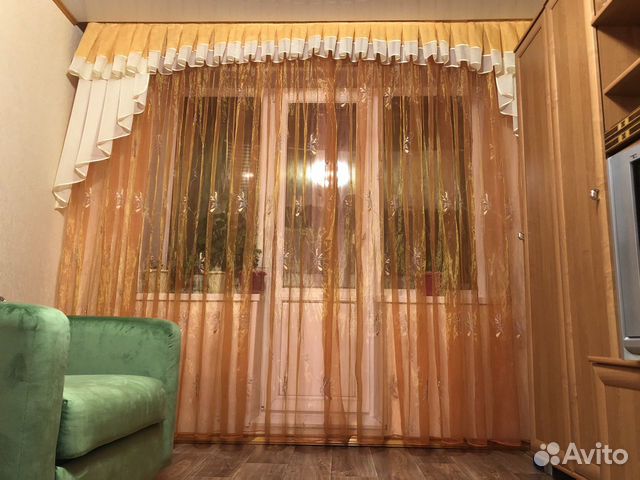 Тюль с ламбрекеном