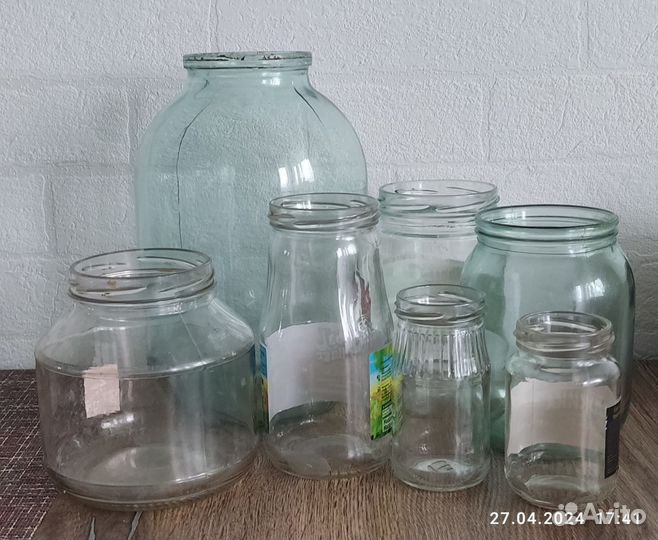 Банки стеклянные