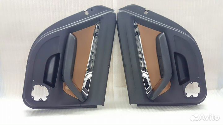 Обшивка двери Audi A6 C6 (задняя) с подсветкой