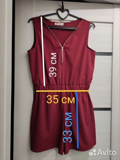 Комбинезон летний с шортами 42р-р