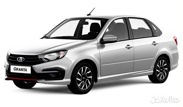 Лада Гранта 2190-2 FL передние бампера платина