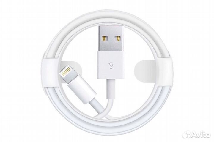 Дата кабель Foxconn Usb - Lightning 2м белый