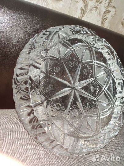 Пепельница хрустальная СССР