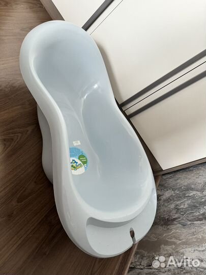 Детская ванна с шезлонгом