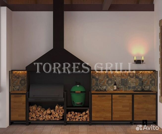 Мангальный комплекс лофт
