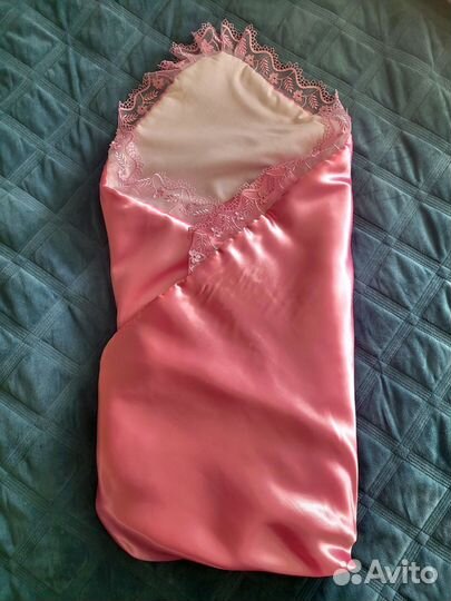 Плед покрывало детское конверт на выписку