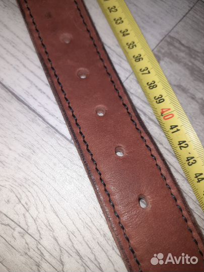 Кожаный ошейник для собак