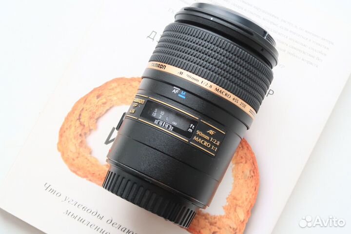 Объектив Tamron 90mm f2.8 macro (Canon)