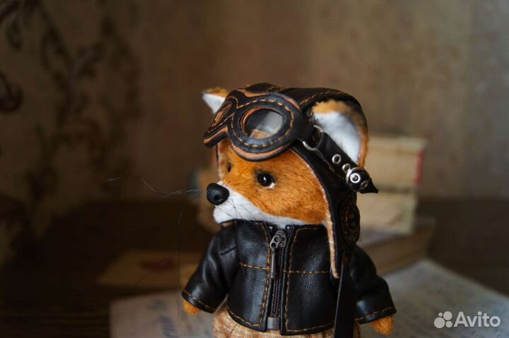 Тедди лис ручной работы