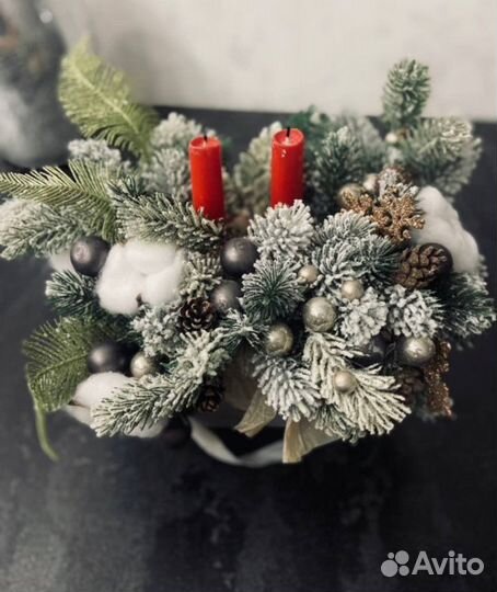 Букет на новый год