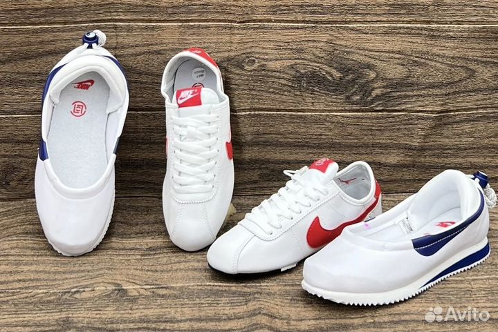 Nike clot x Cortez Forrest Gump р.36-41 кожа