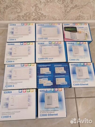 Bolid с2000-кдл с2000-м с2000-бки с2000-кпб