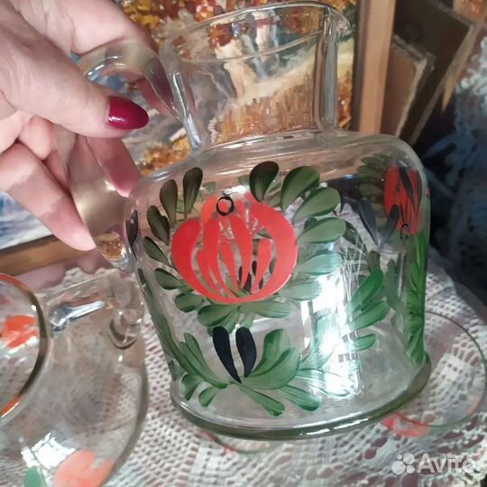 Кувшин стекло СССР