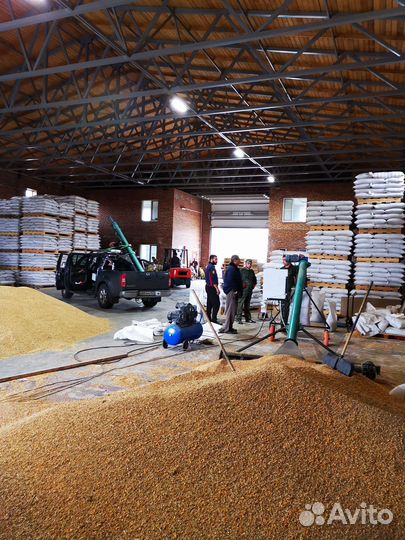 Оборудование (линия) для фасовки зерна, крупы