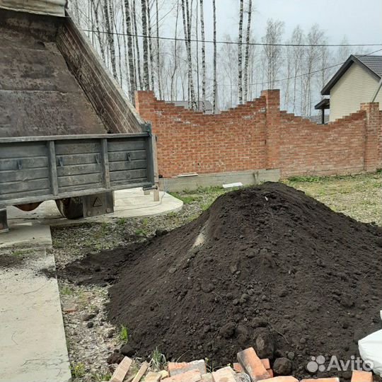 Доставка песка,щебня,чернозёма,навоза, земли