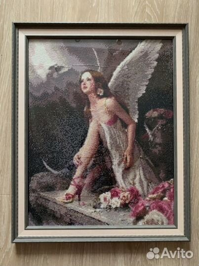 Картина стразами «Ангел»