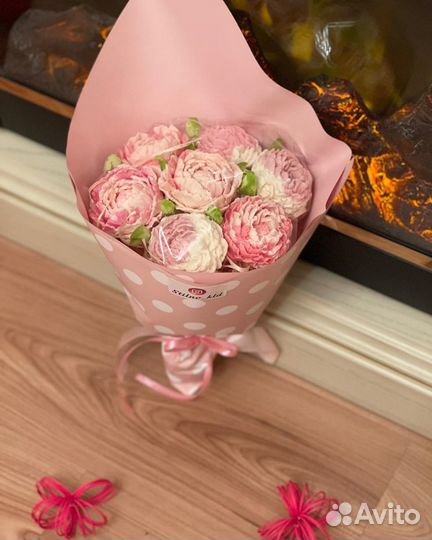 Цветы из шоколада